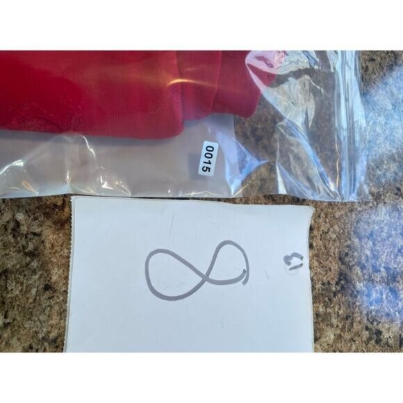 Studio Works Red Embroidered‎ Short Sleeve Cotton/Polyester Top L - Picture 11 of 12